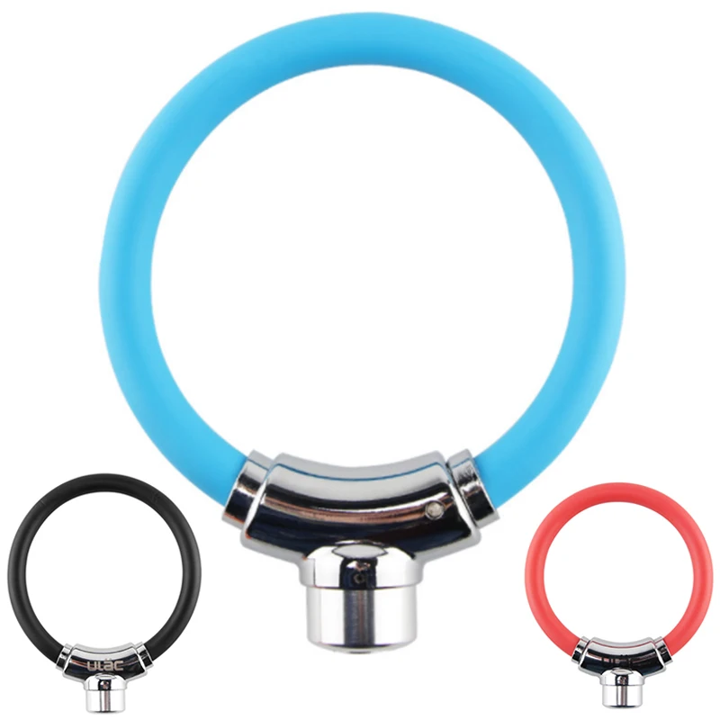 MTB Bicycle Riding Bike Anti Theft Lock Security Key Ring Cables Outdoor Sports
