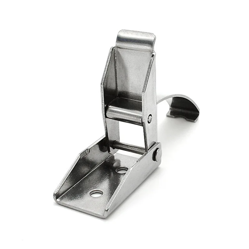 Industrial Hardware Stainless Steel Hasp Latch Lock Cabinet Mechanical Equipment Chains Fastening Buckle furniture hardware