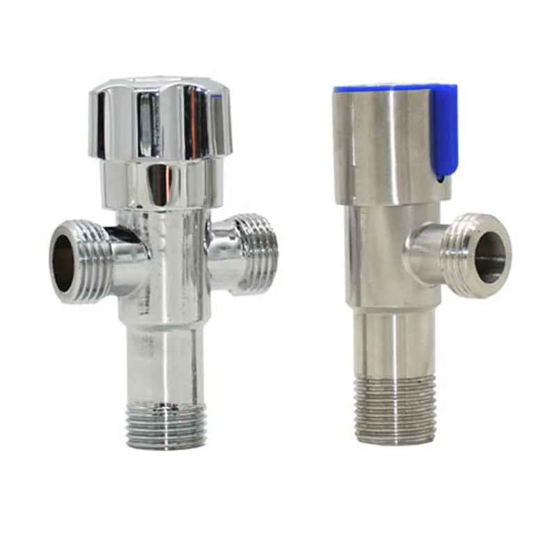 Металлический шланг для крана 1/2 &quotпапа&quot 2 way water tap T образный соединитель
