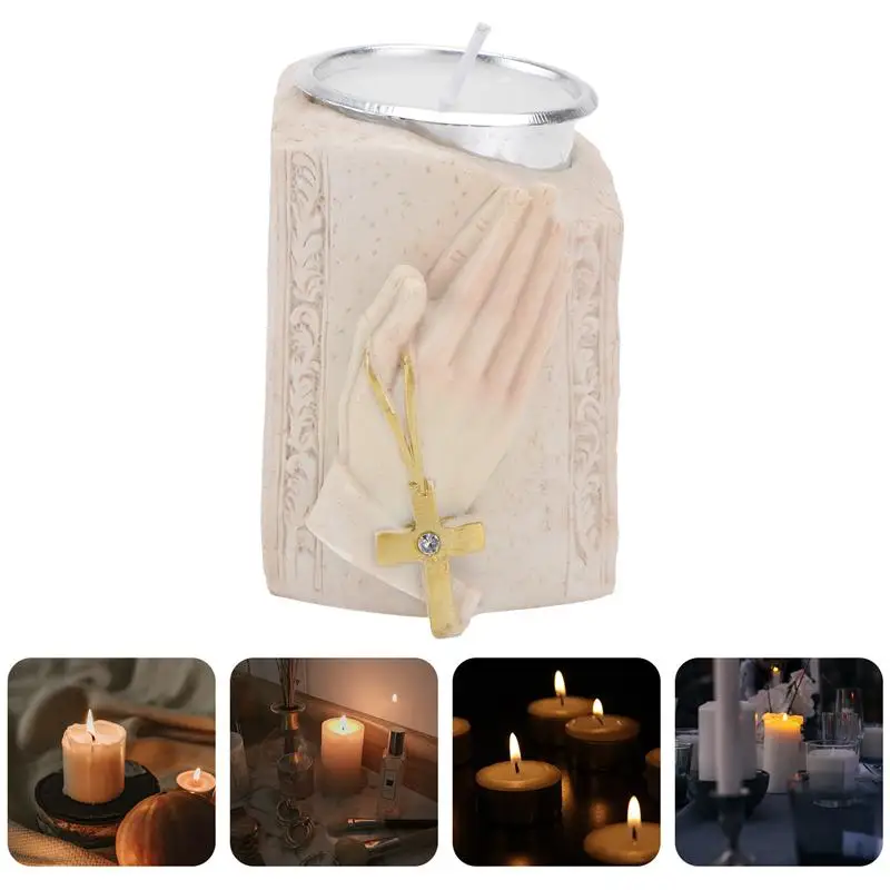 

Creative Candle Holder Resin Oornament Handicraft Furnishing Candlestick Decorations Home Decor Candle Holder Christmas Gift