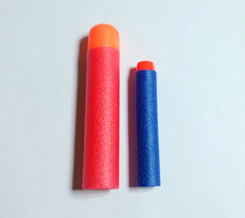 30 шт. 9 5x1 8 см кабулк красный цвет снайперская винтовка пули Дартс для Nerf Мега