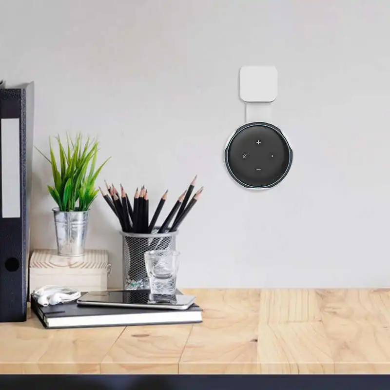 Настенный держатель с питанием от смарт динамика для Amazon Echo Dot 3|Аксессуары