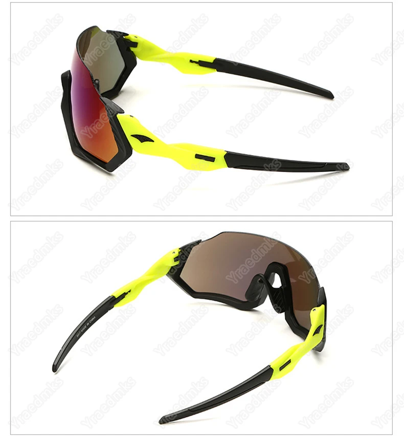 Yraedmks Cycling Glasses Mountain Bicycle Sport Sunglasses Mens Cycling Eyewear Gafas Ciclismo Oculos Carretera Occhiali