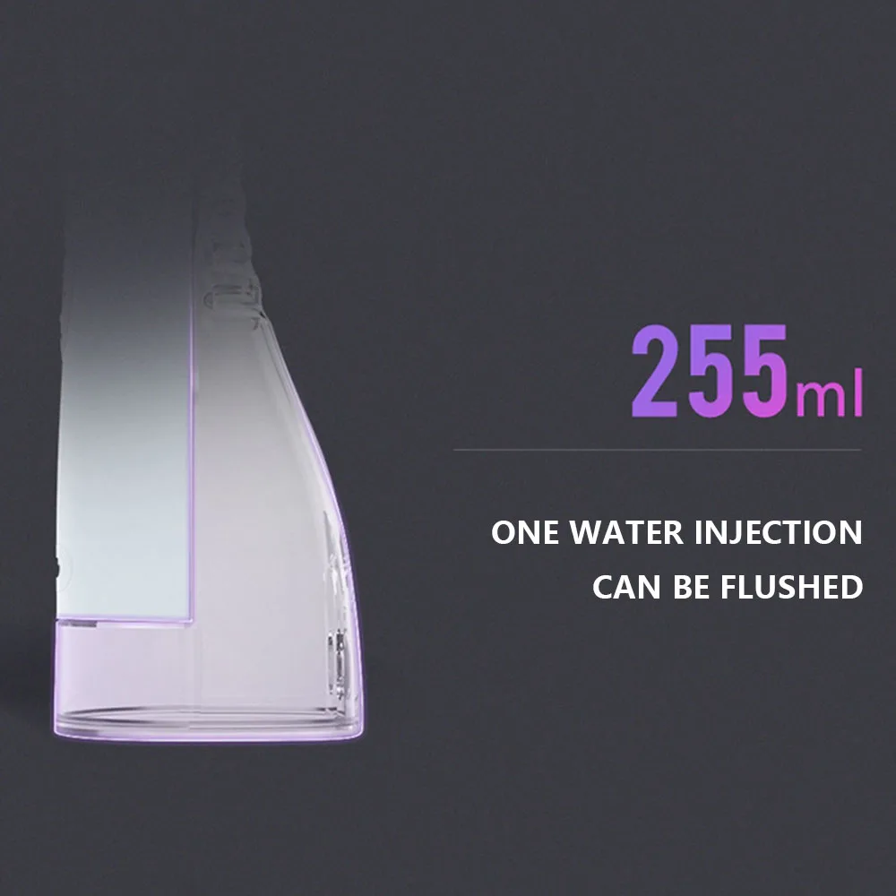 Ирригатор для полости рта USB Перезаряжаемый водный Флоссер переносная зубная вода струя 300 мл резервуар для воды Водонепроницаемый очиститель зубов для семьи