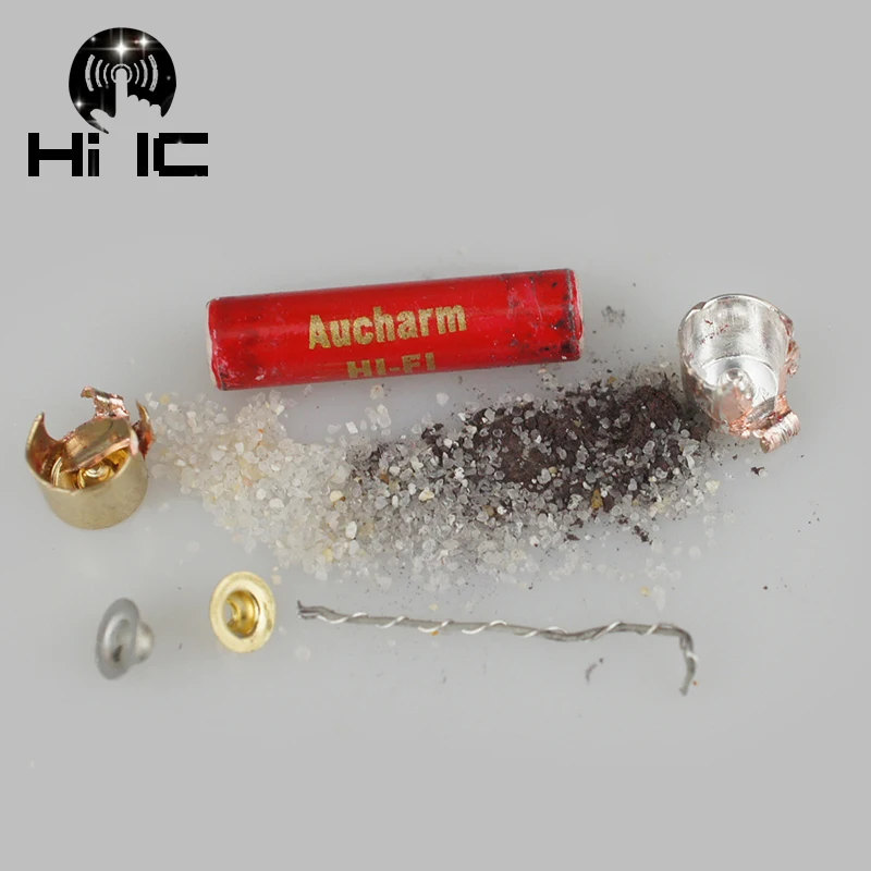 Fidelidade Único Cristal Prata Nano Fusível cd Amplificador de Áudio Tubo Amp Fusível 0.510a 5*20 mm Componente Eletrônico Tubo de Áudio Peças de Alta - Image 3