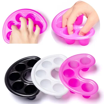 

RBAN NAIL Manicure Bowl Soak Finger Tip Nail Soaker Treatment Remover Tool DIY Artificial Nail Removal Nail Art Hand Soaker