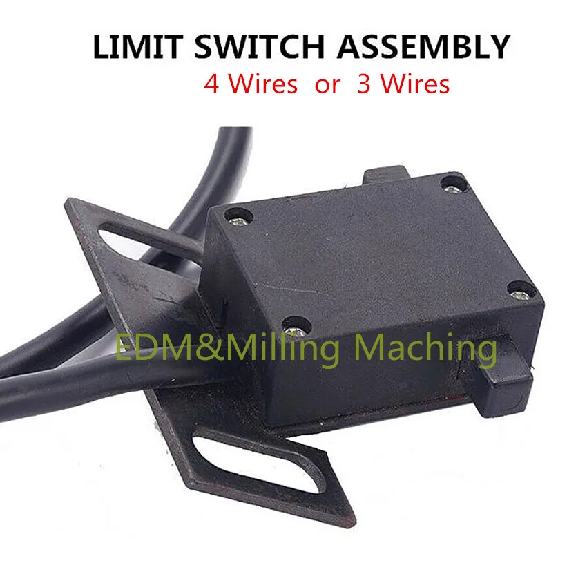 

CNC MILLING MACHINE PPART LIMIT SWITCH ASSEMBLY SERVO POWER FEED TYPE 4 WIRES 3 WIRES