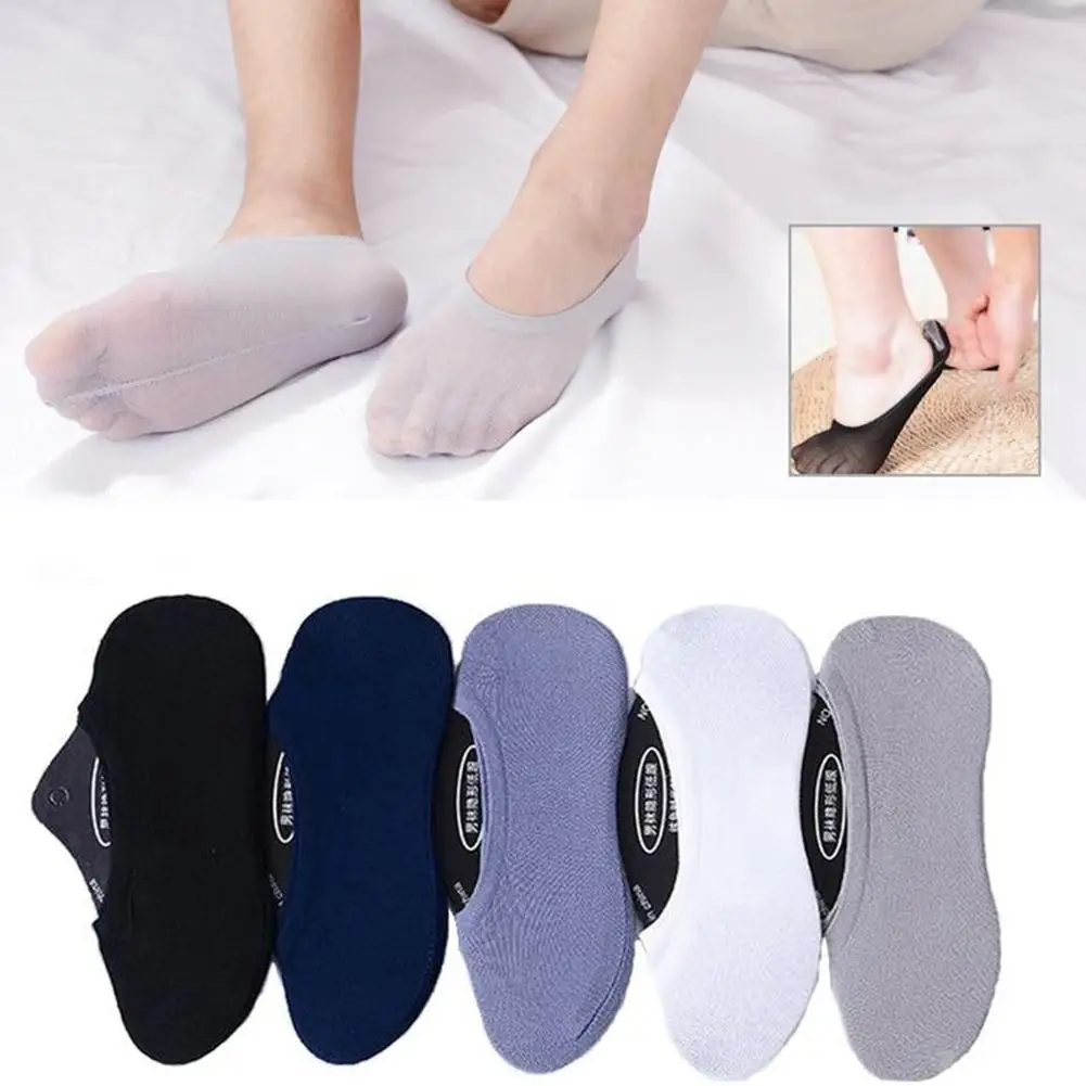 

1Pair Fashion Unisex Women Men Loafer Boat Non-Slip Invisible No Show Nonslip Liner Low Cut Soft Breathable Cotton Short Socks n