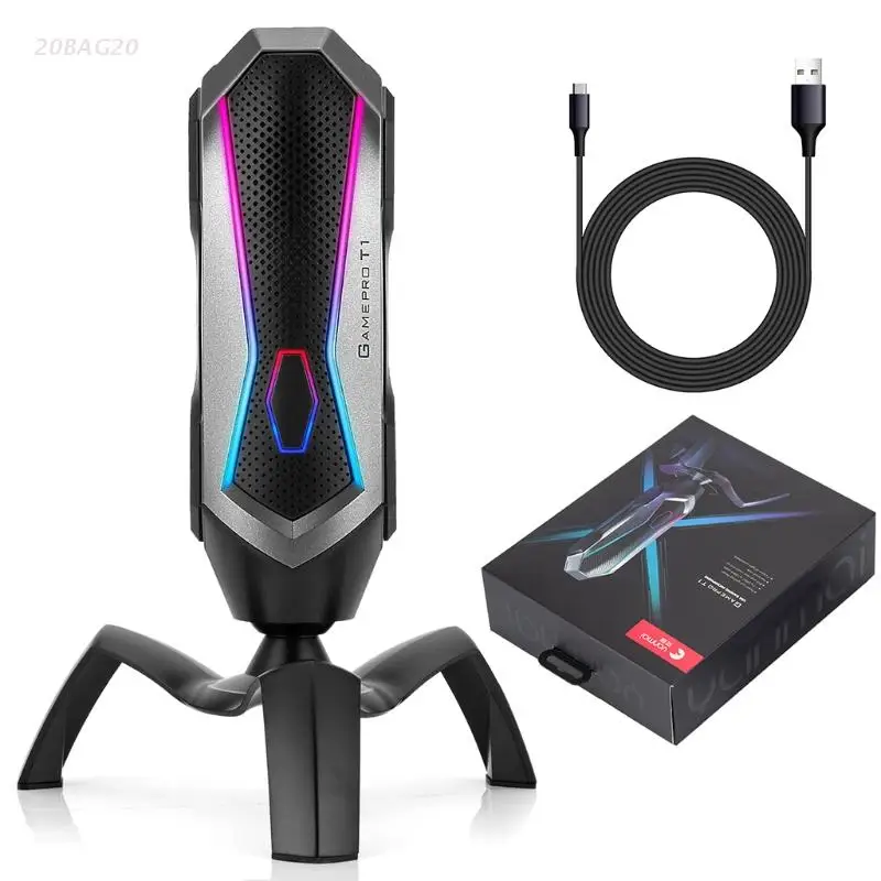 Многофункциональный USB игровой микрофон для компьютера | Электроника