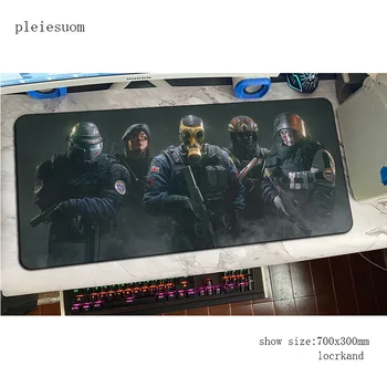 

Rainbow Six Siege mouse pad Boy Gift mats Computer mouse mat gaming accessories Personality mousepad keyboard games pc gamer