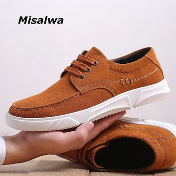 

Misalwa Dropshipping Men Flats Big Size 47 48 Casual Daily Men Moccasins Basic Loafers for Men Leisure Comfortable Autumn Shoes