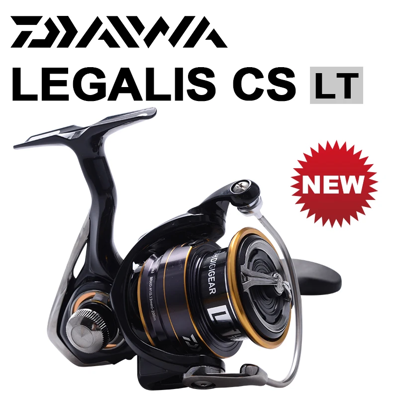 2021 NEW DAIWA LEGALIS CS LT Spinning Fishing Reels 1000-3000 6+1BB Max Drag 12KG Gear Ratio 5.2:1/5.3:1/6.2:1 Saltwater Wheel | Спорт и