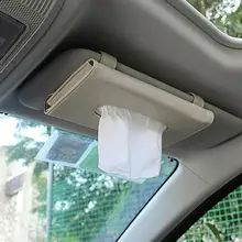 1PCS23*12,5*2,5 см держатель коробки ткани кожаный фургон грузовик автомобиль ткани чехол диспенсер для заднего сиденья и солнцезащитный козырек