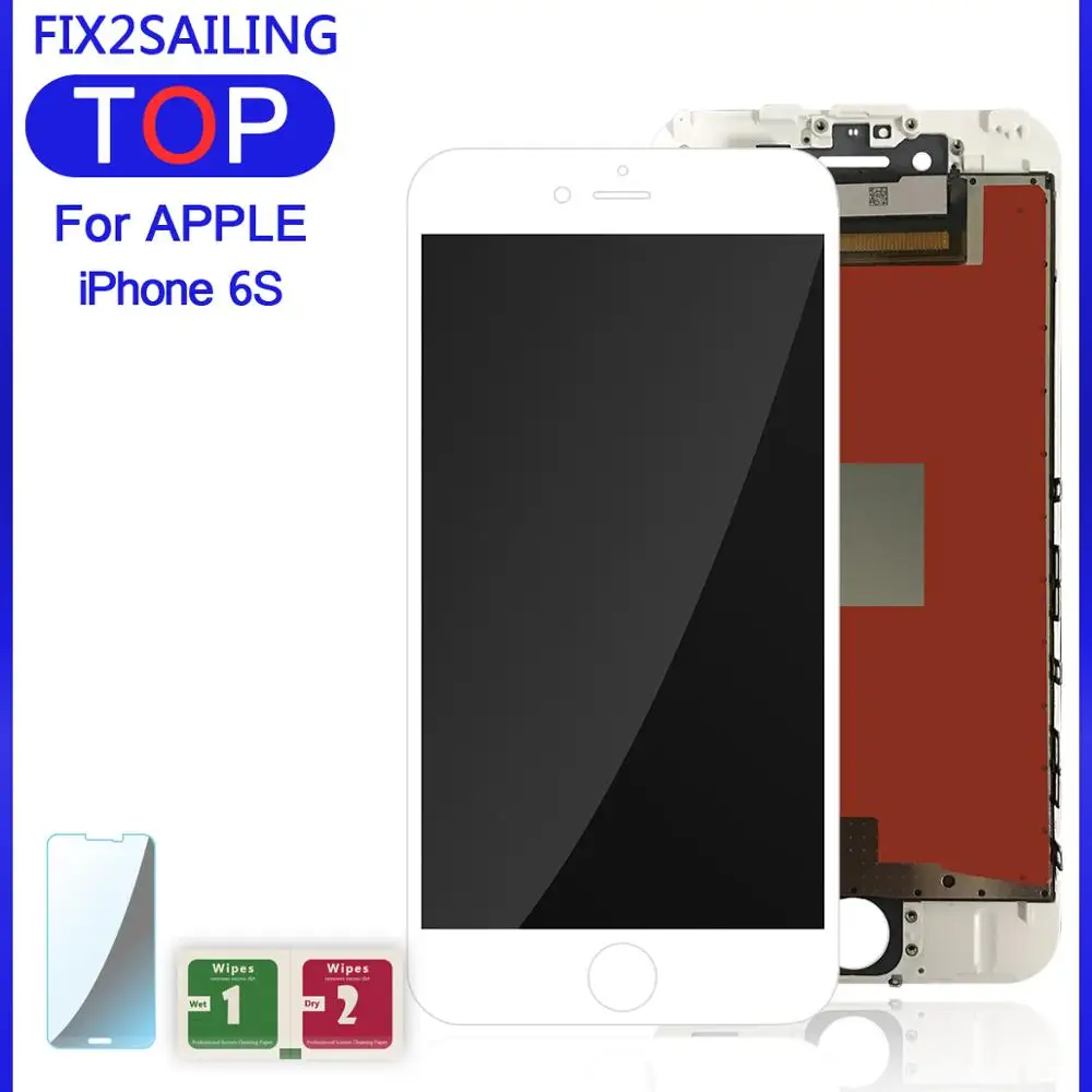 

For Apple iPhone 6S 4.7 100% Grade AAA LCD Display Touch Screen Digitizer Assembly Replacement With Tempered Glass