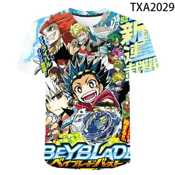 

New Summer Beyblade Burst 3D T shirt Men Women Children Fashion Casual Streetwear Boy Girl Kids Printed T-shirt Cool Tops Tee