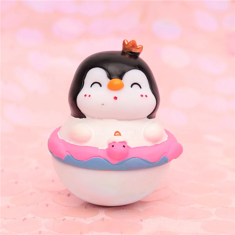 0834B penguin Милая машина украшения Bobblehead собака кивая игрушки для щенка приборной панели автомобиля Декор для дома авто украшение интерьера аксессуары - Название цвета: 0834B penguin