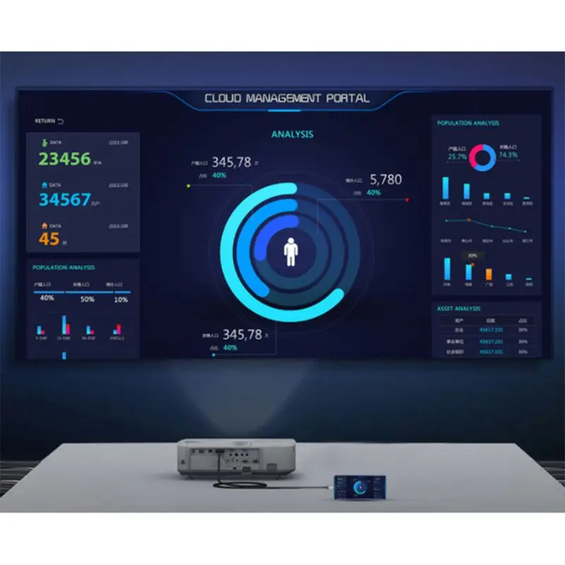 2 м Длина тип-c к HDMI портативный телефон подключение ТВ HD дисплей телефон к HDMI практичный HD кабель