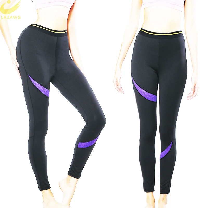 

LAZAWG Women Control Panty Sauna Sweat Legging Gym Workout Pants Hot Sweat Pants Thermo Neoprene Pant Butt Lifter Waist Trainer