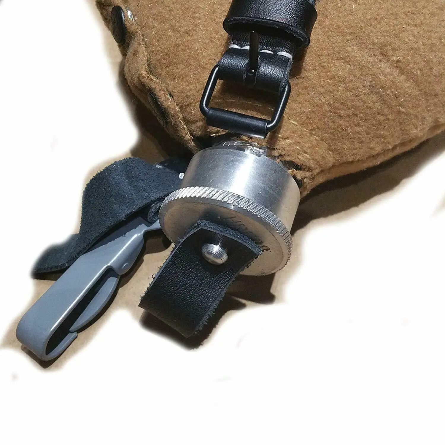 tomwang2012.WWII WW2 GERMAN ARMY WH HEER ELITE WATER BOTTLE CANTEEN MILITARY COLLECTION WAR REENACTMENTS full-size BROWN COVER