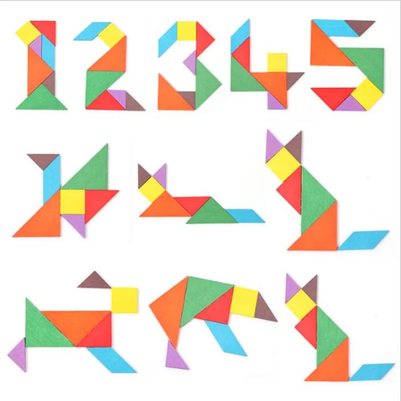 Wooden-Tangram-7-Piece-Jigsaw-Puzzle-Colorful-Square-IQ-Game-Brain-Teaser-Intelligent-Educational-Toys-for