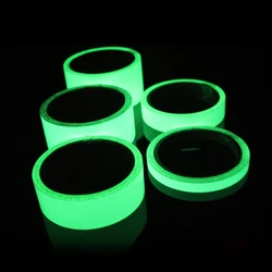Luminous Tape Fluorescent Night Self-adhesive Glow In Dark Safety Film Sticker Safety Security Stage Decor Home Decoration