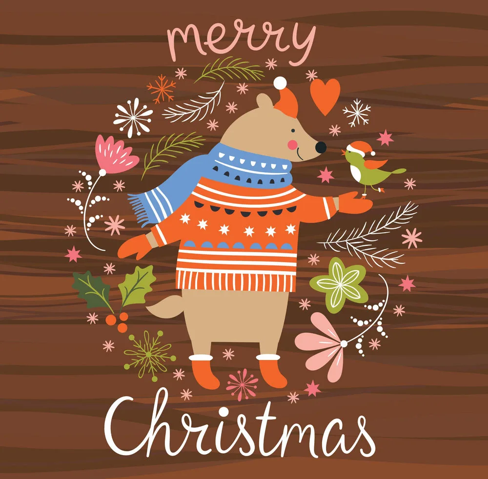 

Christmas Bear Metal Cutting Dies for Scrapbooking New 2019 Craft Die Cut Card Making Embossing Stencil