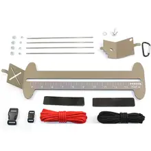 Ремешки браслет вязание Регулируемый инструмент безопасности ремешки джиг браслет стальная рама браслет производитель с транспортными ручками пряжки