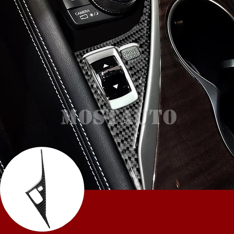 For Infiniti Q60 Coupe Carbon Fiber Gear Box Drive Mode Button Cover 2013-2019 1pcs Car Accessories Interior Decor Trim | Автомобили и