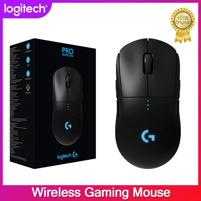 Logitech G Pro Wireless Gaming Mouse with Esports Grade Performance 