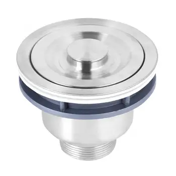 

Bath Drains Strainer Stainless Steel Silver Sink Drains Sink Strainers Kitchen Drain Stopper Bathroom Shower Accessories