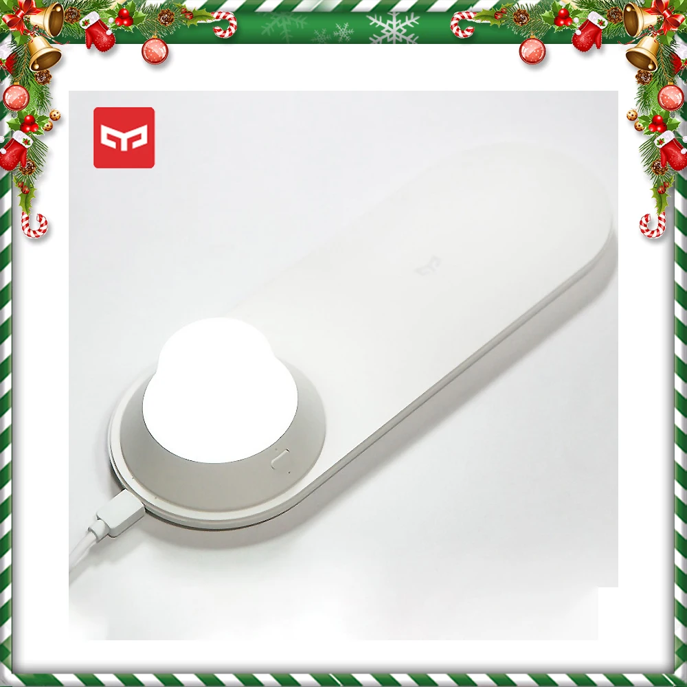 

Xiaomi Yeelight Wireless Charger LED Light Magnetic Attraction Smart Nightlight Colorful 800 Lumens 2A for iPhones Samsung HTC