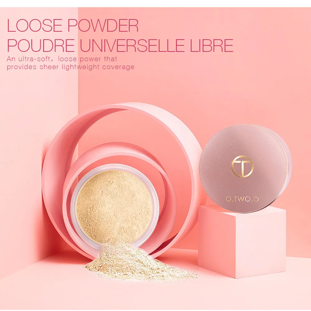 Finish Powder Face Loose Powder Translucent Smooth Setting Foundation Makeup New JZ819