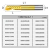 XCAN Single Flute End Mill 1pc 4/6mm Shank Carbide CNC Engraving Bit TiN Coated Straight Shank Milling Cutter Spiral End Mills ► Photo 3/6