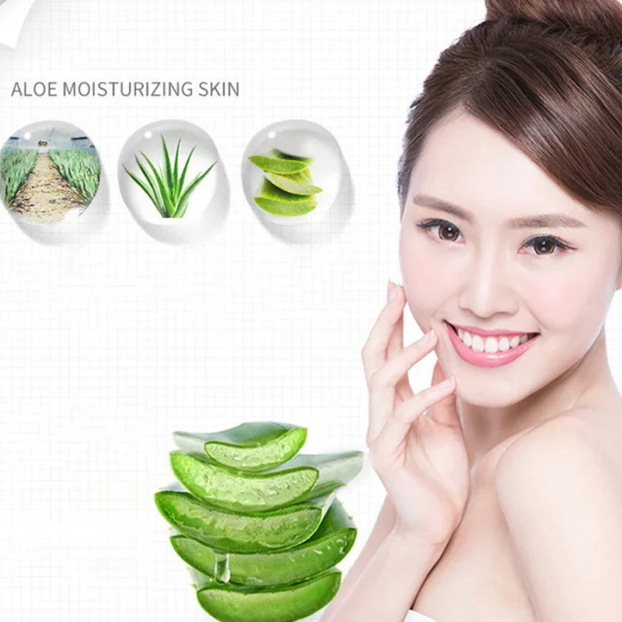 Aloe Facial Foam Cleanser Gel Deep Pore Cleansing Remove Blackheads Face Wash Skin Care 100ml Facial care Tools NShopping