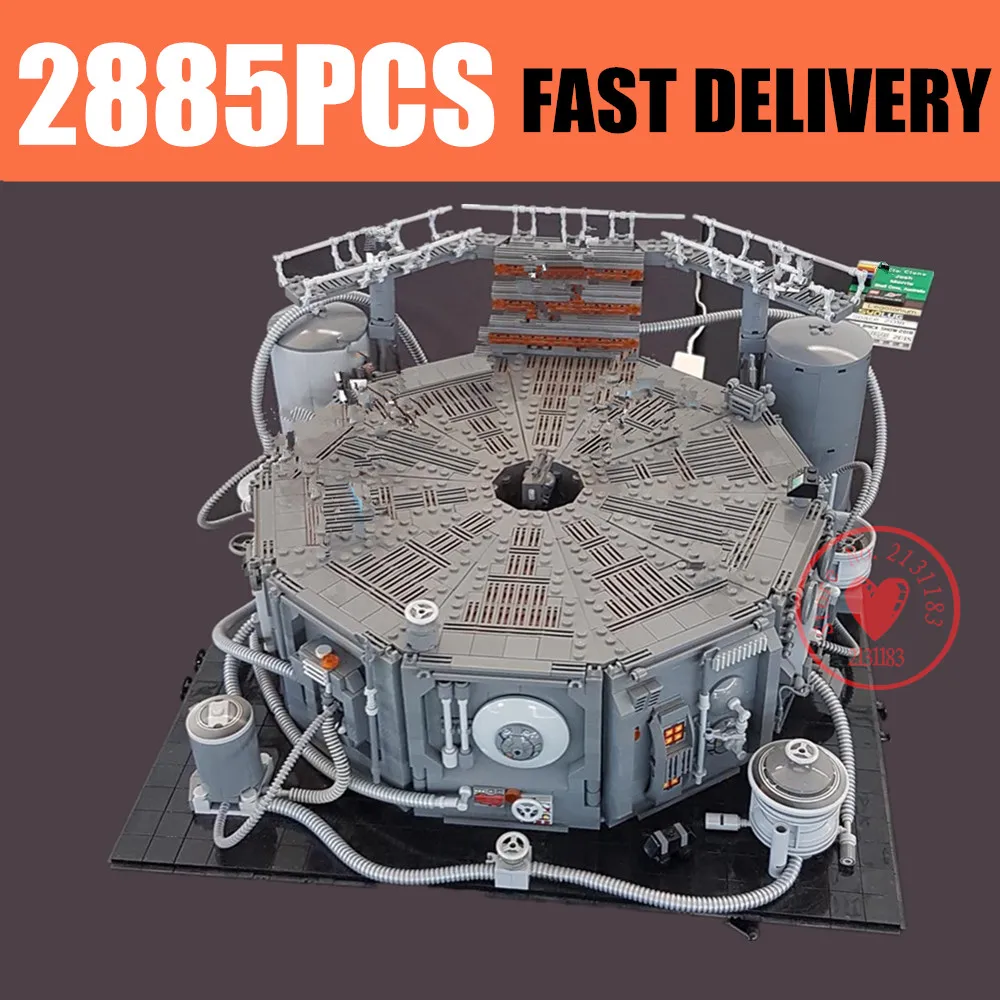 

New Star Wars Creative MOC 12879 Carbon Freeze Chamber Set Figures Collection Starwars Led Building Kits Block Bricks Birthday