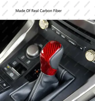 

Red Carbon Shift Stick Cover Frame for Lexus NX200t NX300h RX350 RX450H ES IS