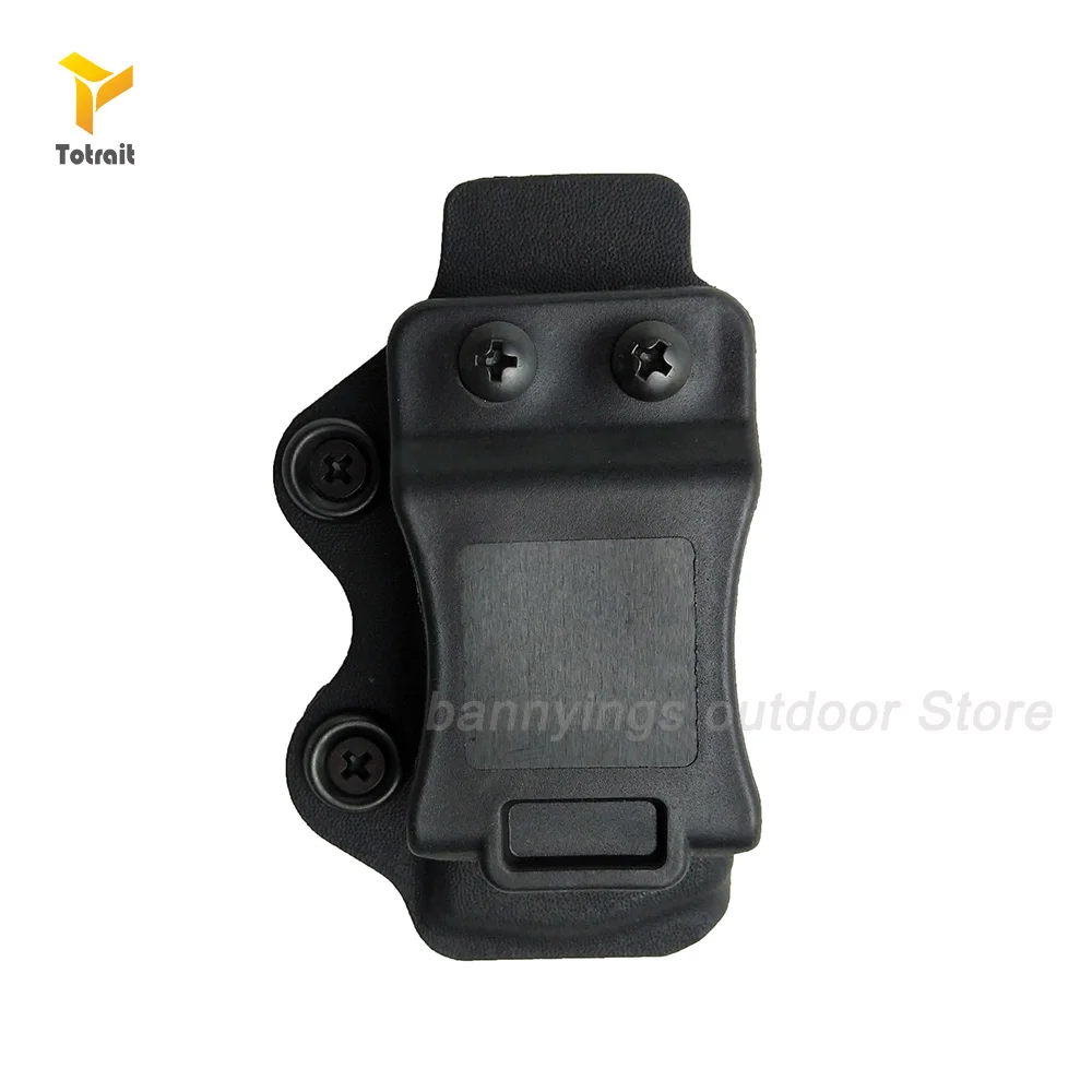 TOtrait IWB/OWB KYDEX кобура для пистолета один журнал Чехол подсумок подходит для Glock 17 19 26/23/27/31/32/33 Пистолеты чехол