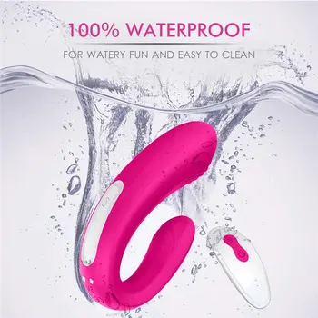 Clitoral G-spot Couples Vibrator, Wireless Remote Rechargeable Waterproof Adult Sex Toy for Women Solo Play or Couples Fun 4