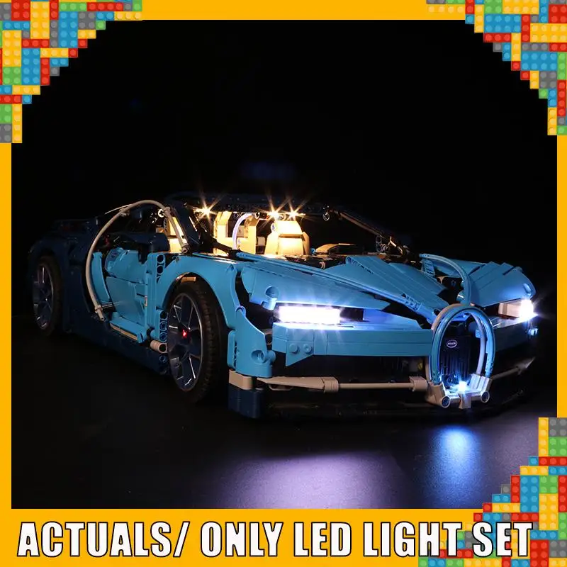 

Led Light For 42083 20086 3388 Bugatti Chiron technic race Car Building Blocks Toys Gifts (only light)