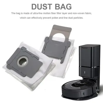 

Replacement Parts Clean Base Robot Automatic Dirt Disposal Bags For IRobot Roomba S9 I7 I7+/i7 Plus E5 E6 E7 Vacuum Cleaner