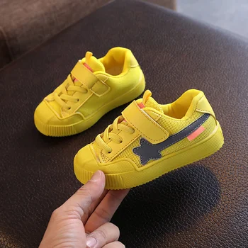 

Autumn Kids Shoes Baby Boys Girls Children's Casual Sneakers Breathable Soft Anti-Slip Running Sports Shoes Size 21-30