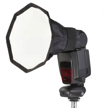 

30cm Octagon Universal Mini Softbox Flash Diffuser Portable Camera Soft Box For Canon Nikon YongNuo Speedlite Photo Studio