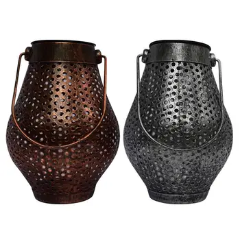 

LED Solar Light No Power Cord Needed Cost-saving Hanging Lamp Crafts Projection Lamp for Garden Lawn Outdoor Tabletops