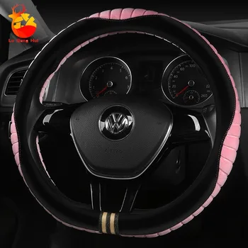

Factory Direct Sales Car Plush Steering Wheel Cover Grip Cover for Winter