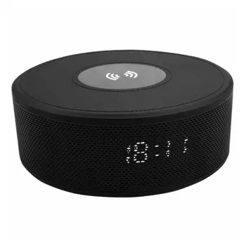 

Power Bank Kit Wireless Speaker Fm Nfc App Alarm Clock Charging Pad Outdoor Portable Wireless Speaker