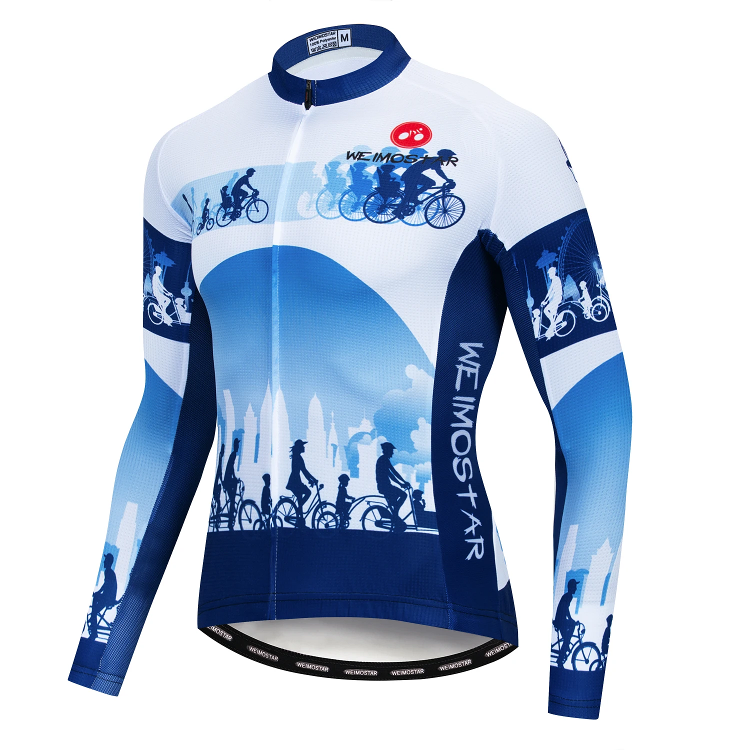 mens long sleeve bike jersey