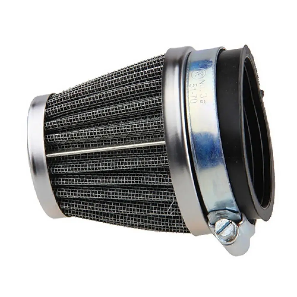 Air Filter Motorcycle Air Filter Air Filter Cleaner Motorcycle Accessories Oval Metallic Clamp-on Refit Intake Funnel Mushroom Head Air Filter 35mm 39mm 42mm 48mm 50mm 52mm 60mm