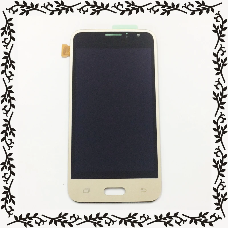 Для samsung Galaxy J1 lcd J120 SM J120F дисплей J120M J120H J120G ЖК-панель+ сенсорный экран дигитайзер Датчик в сборе 4,3"