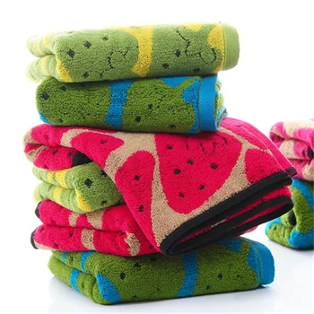 

24*75cm 100% cotton high quantity baby soft hand towel baby bate towel infant cartoon handkerchief towels