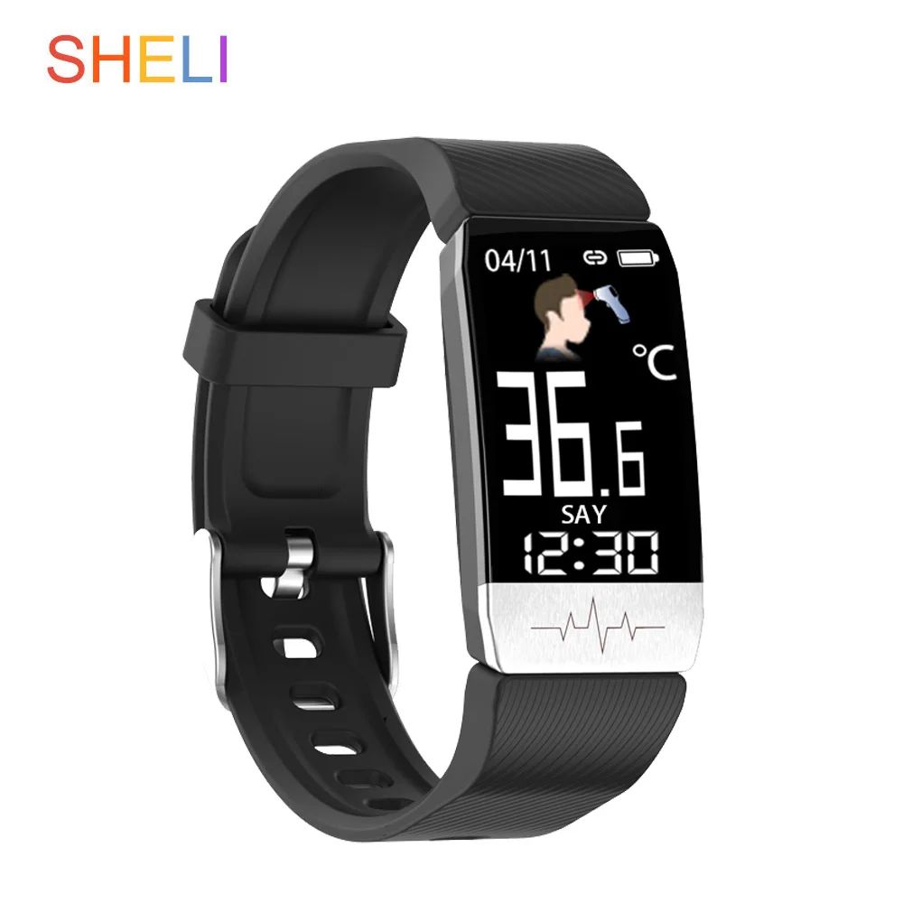 

Body Temperature Smart Watch Waterproof Bluetooth Sport Smartwatch For Men Women Heart Rate Monitor Smart Band For IOS Andoid
